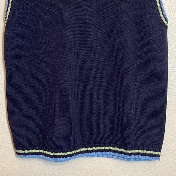 TALBOTS Knit Sweater Vest Boy Size 14 - Picture 5 of 10